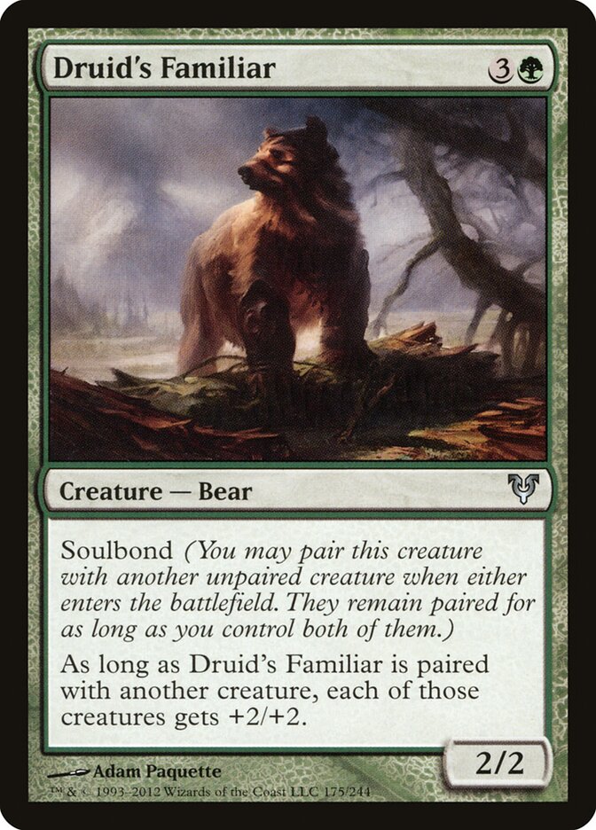 Druid's Familiar card front