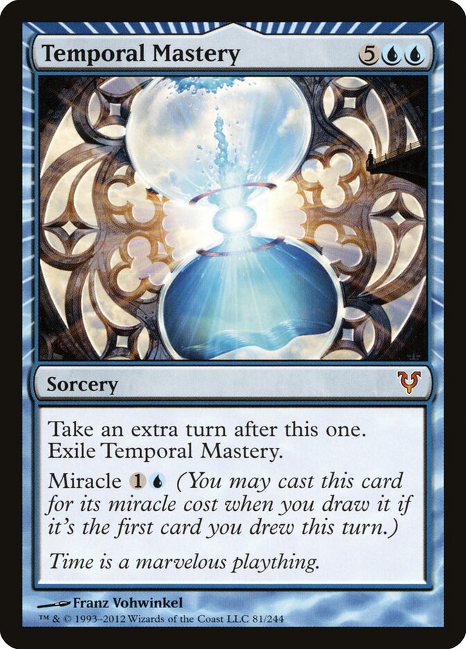 Temporal Mastery card front