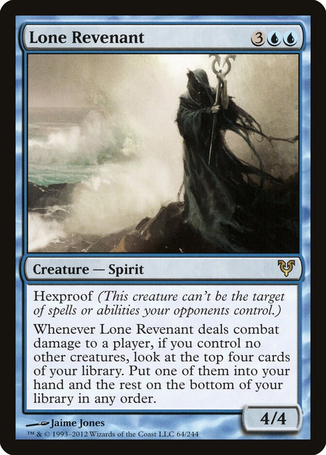 Lone Revenant card front