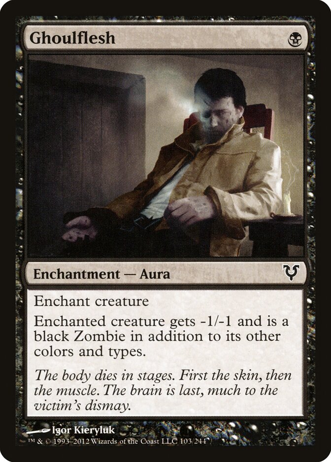 Ghoulflesh card front