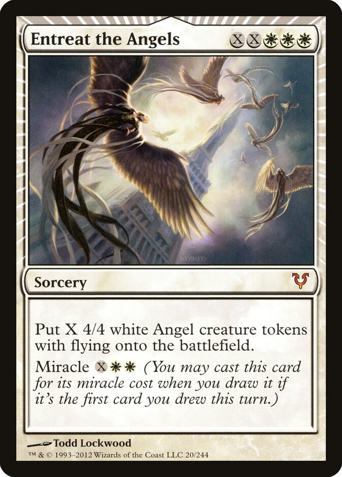 Entreat the Angels card front