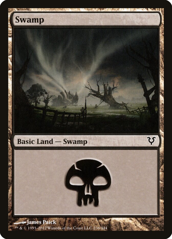 Swamp card front
