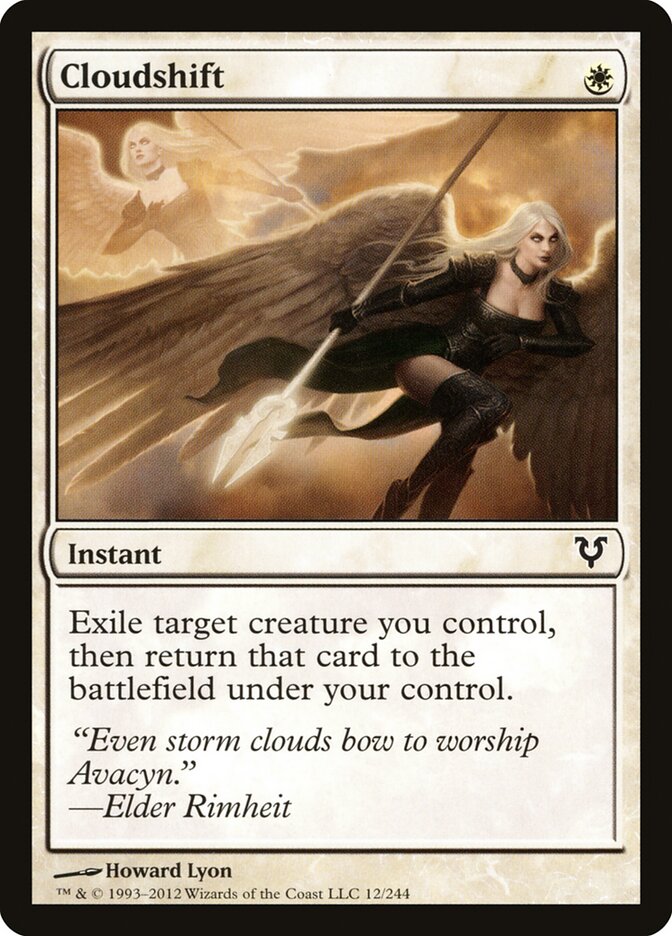 Cloudshift card front