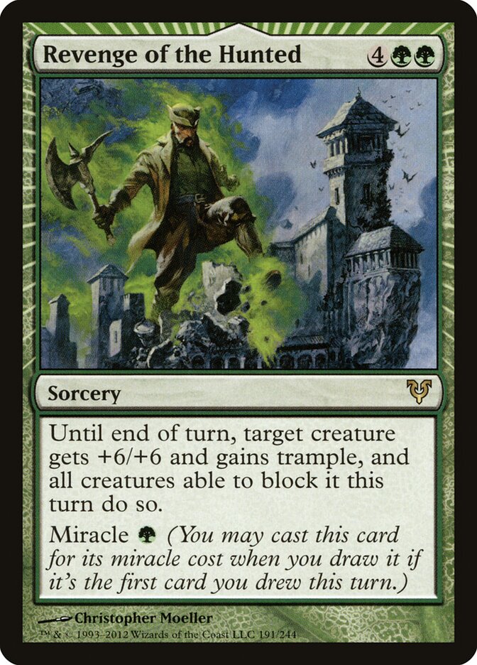Revenge of the Hunted card front