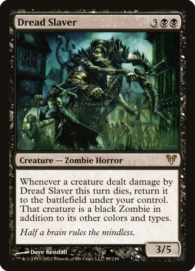 Dread Slaver card front