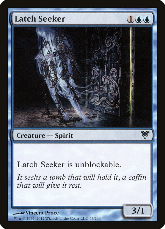 Latch Seeker card front