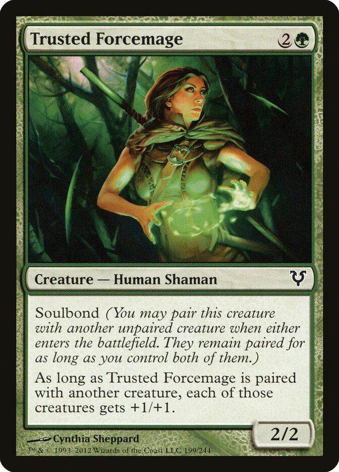Trusted Forcemage card front