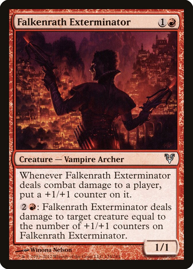 Falkenrath Exterminator card front