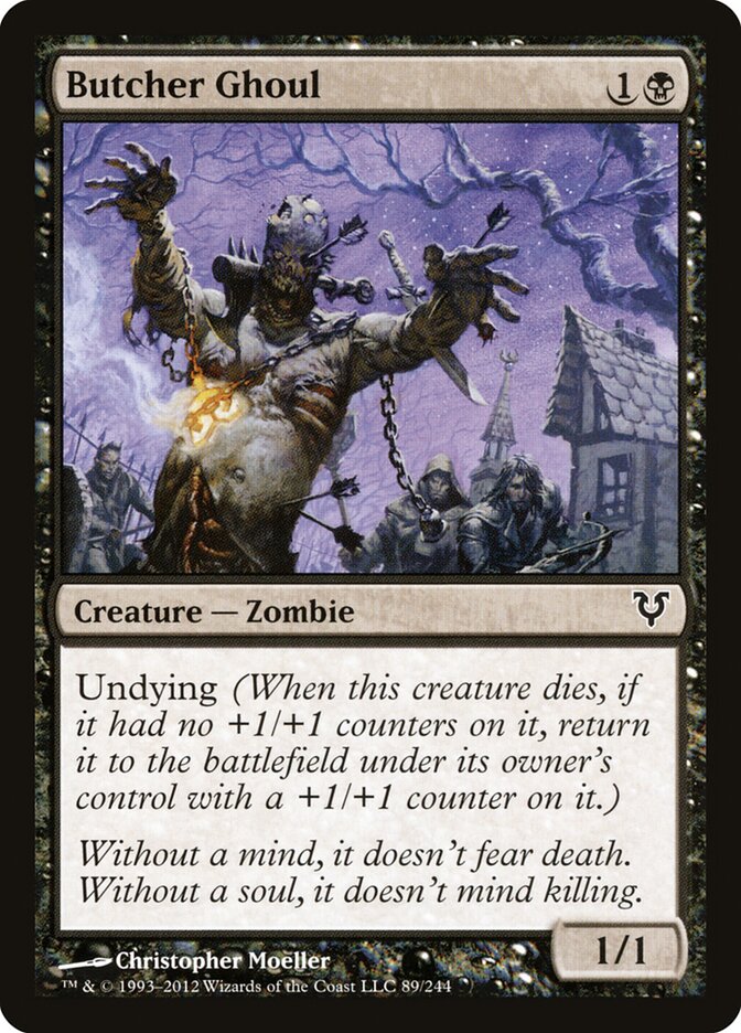 Butcher Ghoul card front