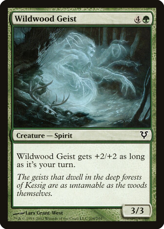 Wildwood Geist card front