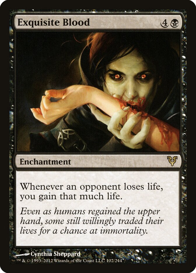 Exquisite Blood card front