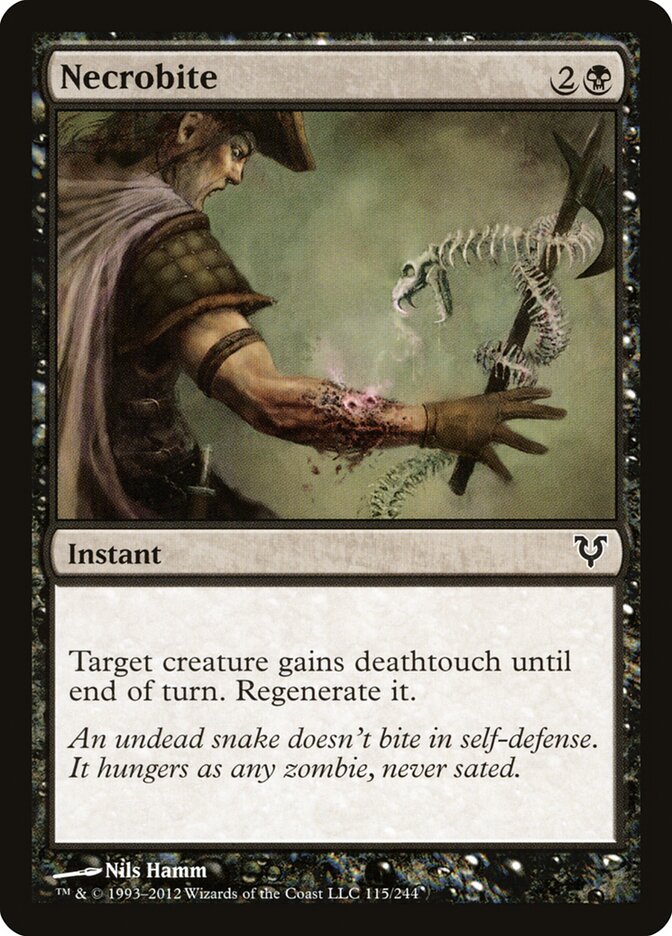 Necrobite card front