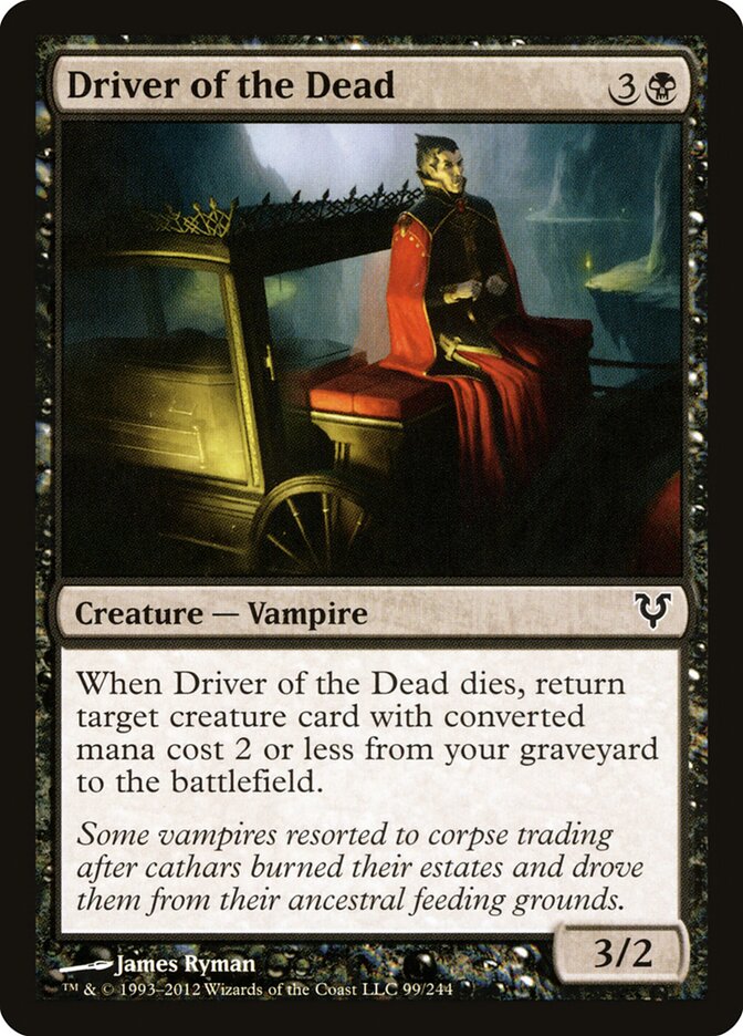 Driver of the Dead card front