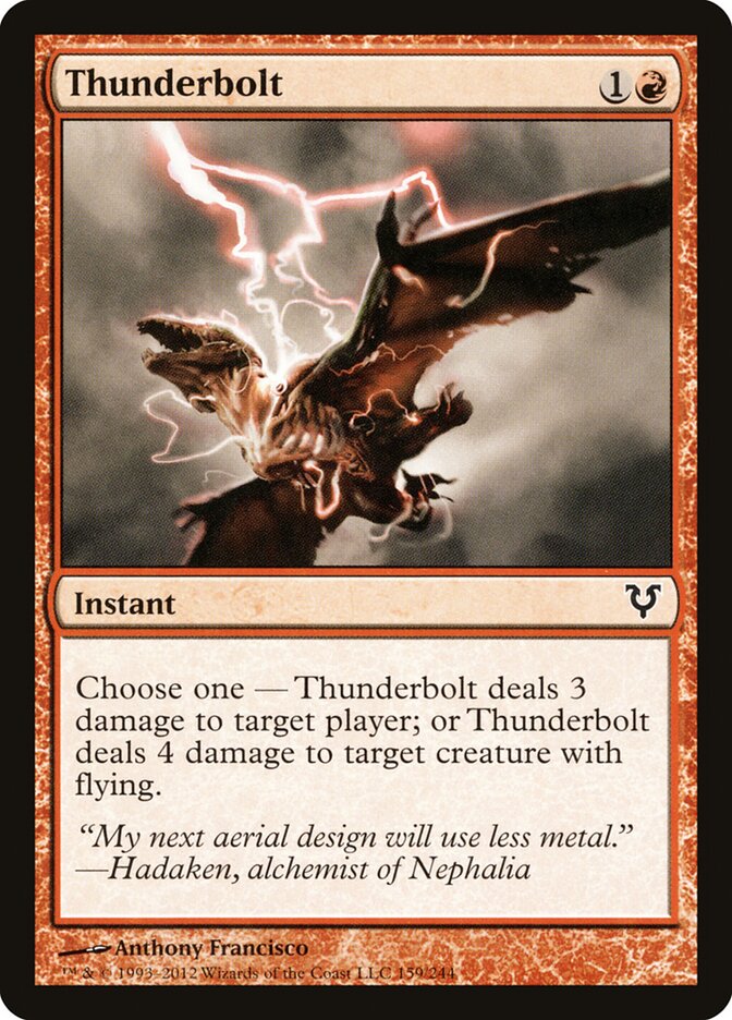Thunderbolt card front