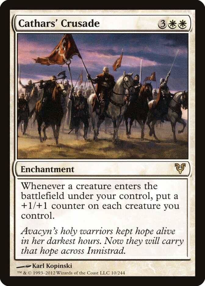 Cathars' Crusade card front