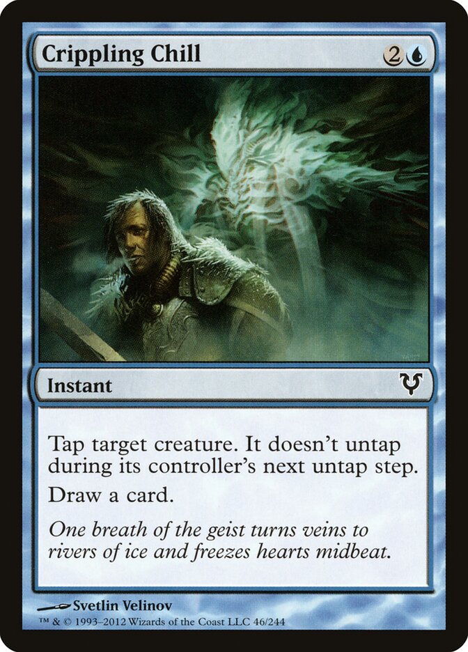 Crippling Chill card front