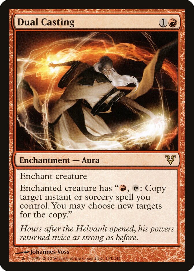 Dual Casting card front