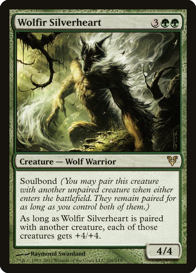 Wolfir Silverheart card front