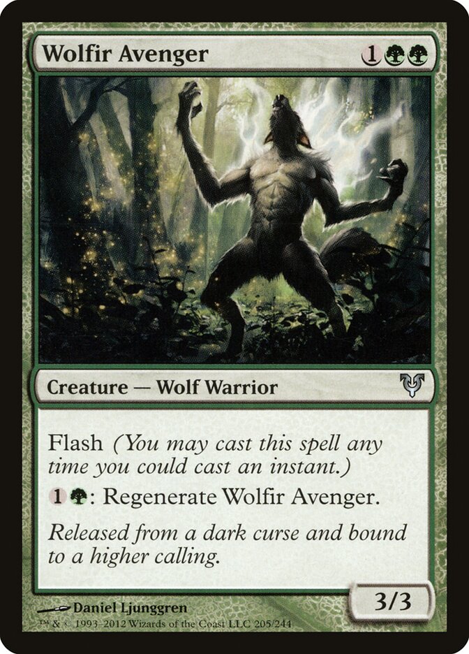 Wolfir Avenger card front