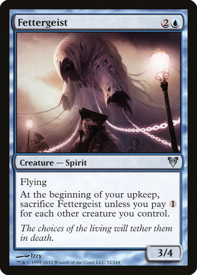 Fettergeist card front