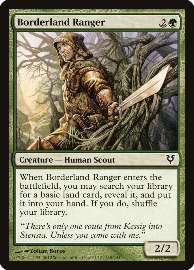 Borderland Ranger card front