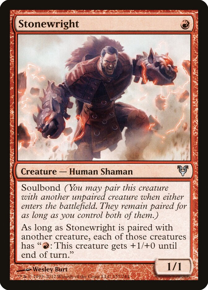 Stonewright card front