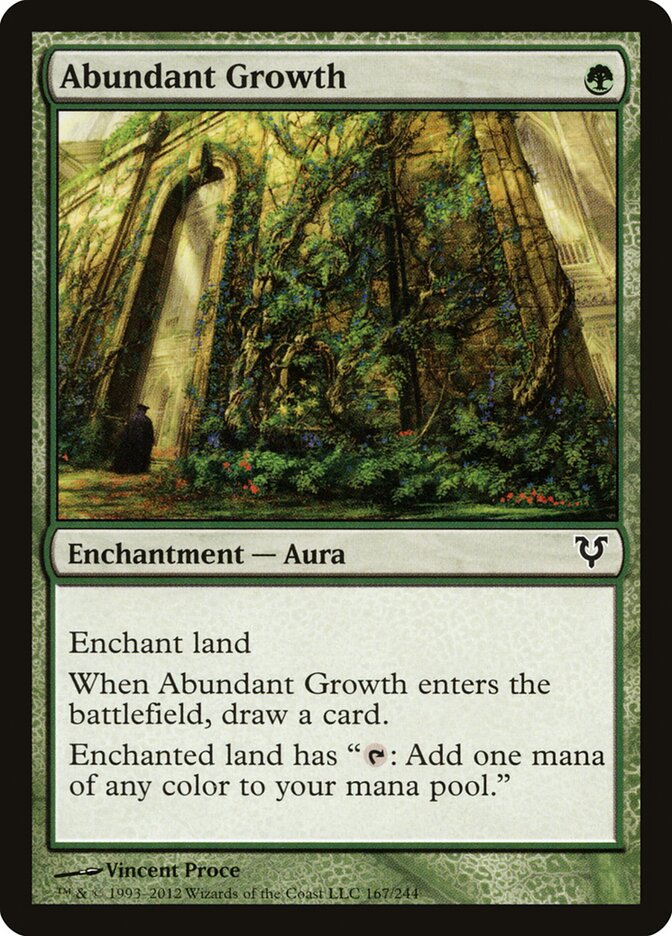Abundant Growth card front