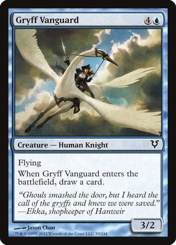 Gryff Vanguard card front