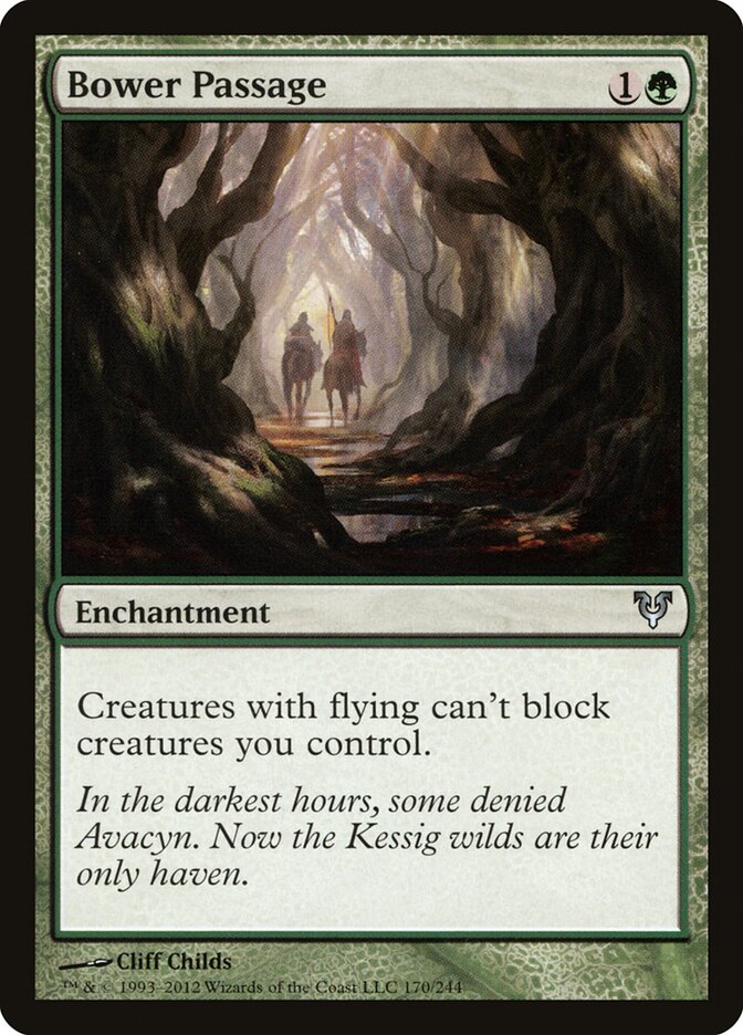 Bower Passage card front