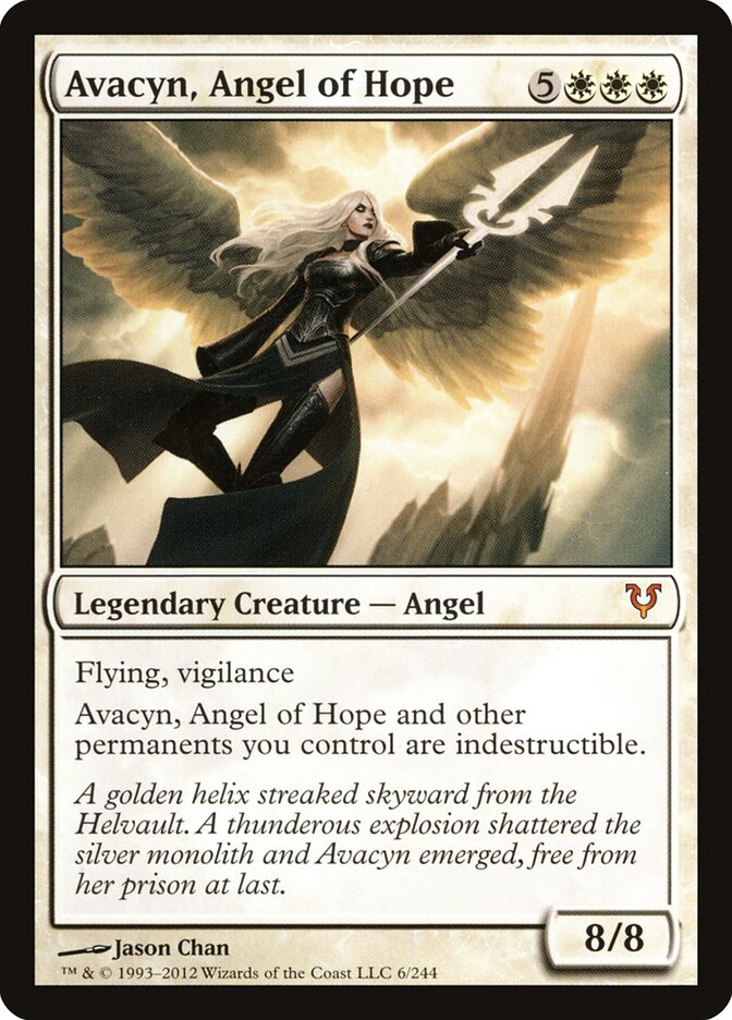 Avacyn, Angel of Hope card front