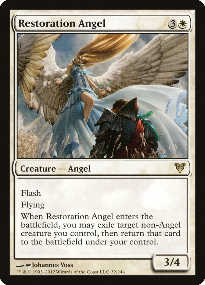 Restoration Angel card front