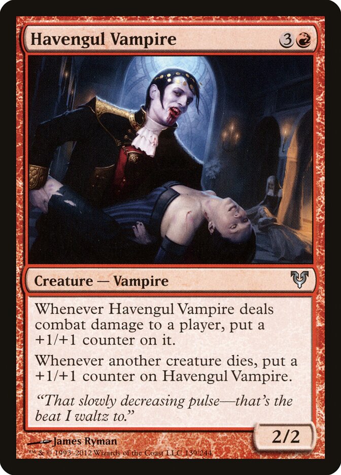 Havengul Vampire card front