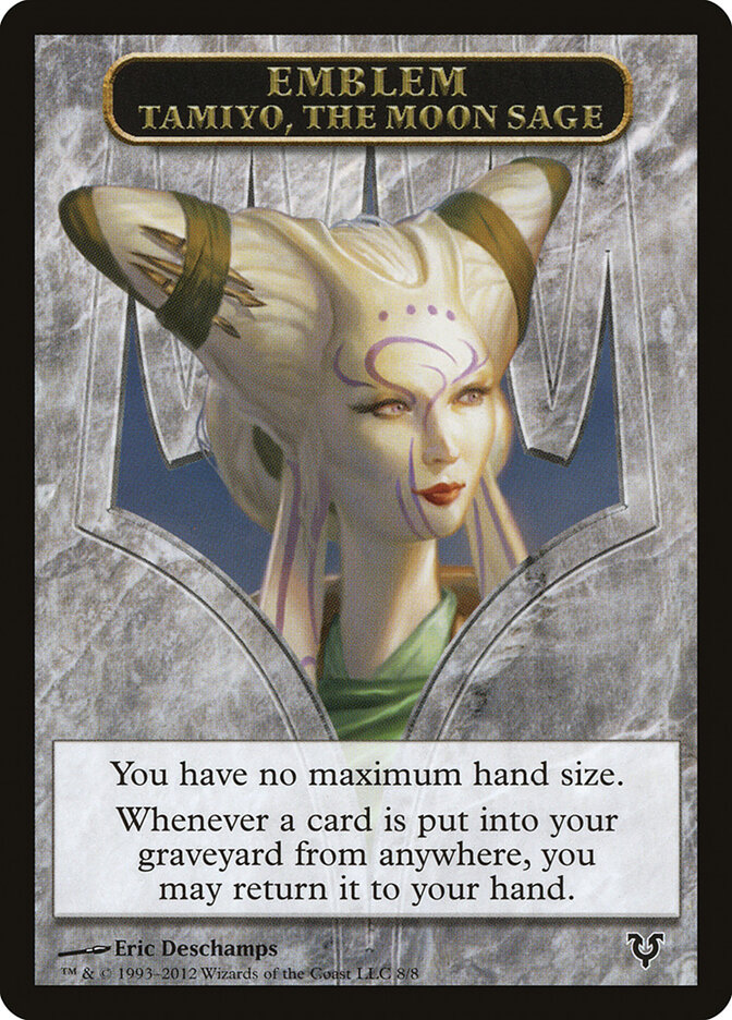 Tamiyo, the Moon Sage Emblem card front