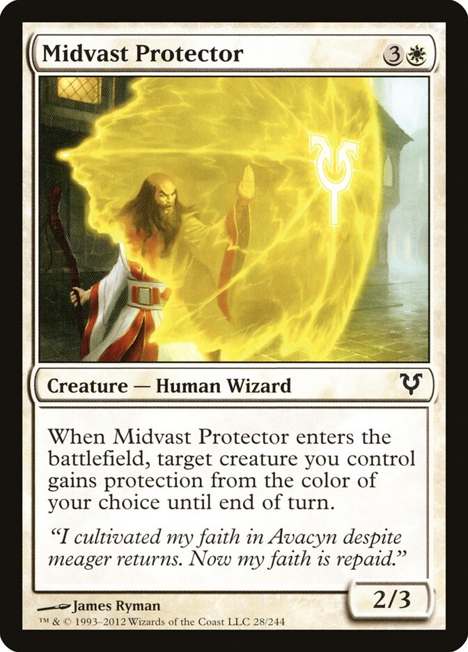 Midvast Protector card front