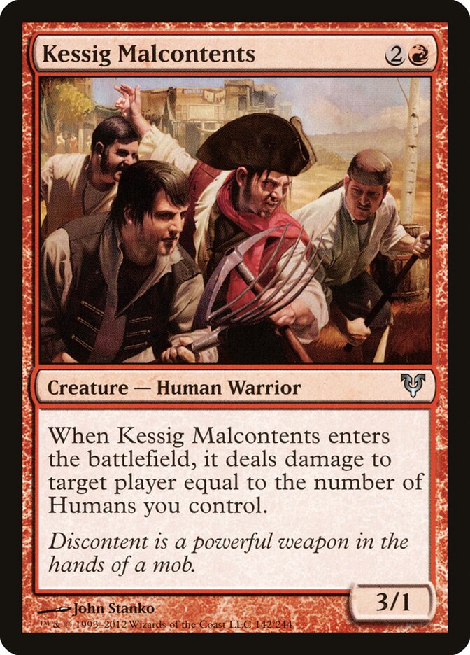 Kessig Malcontents card front