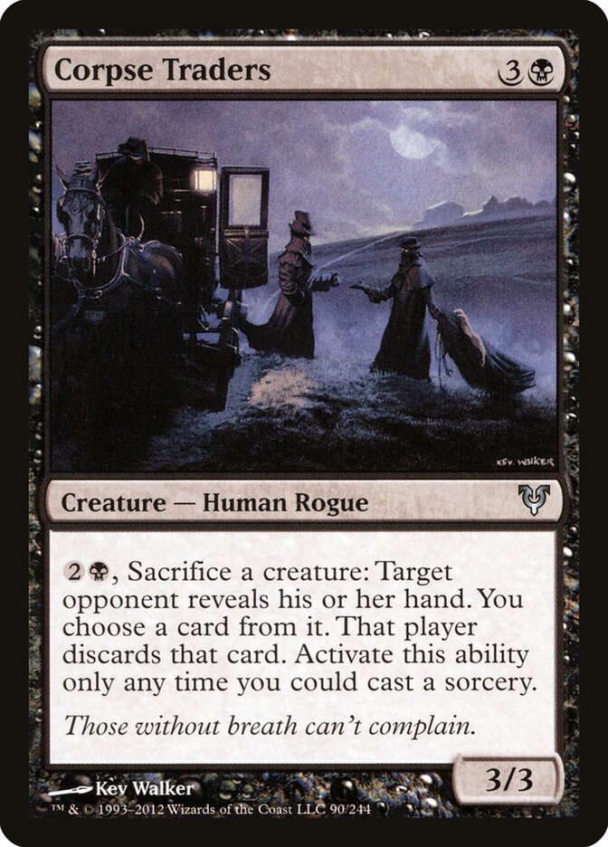 Corpse Traders card front