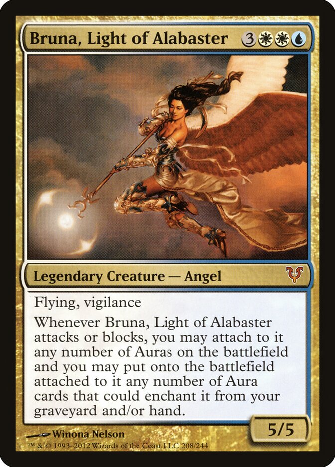 Bruna, Light of Alabaster card front