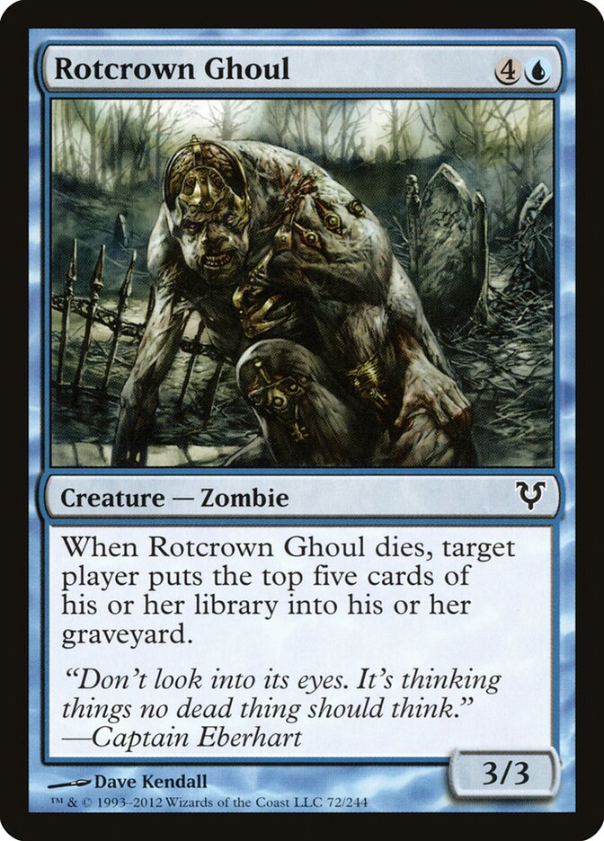 Rotcrown Ghoul card front