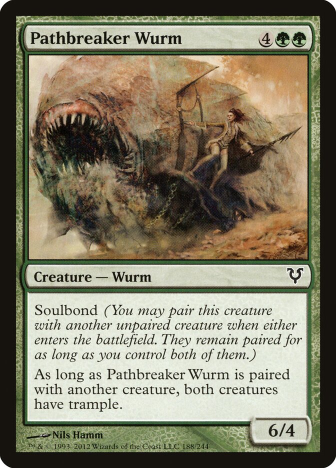 Pathbreaker Wurm card front