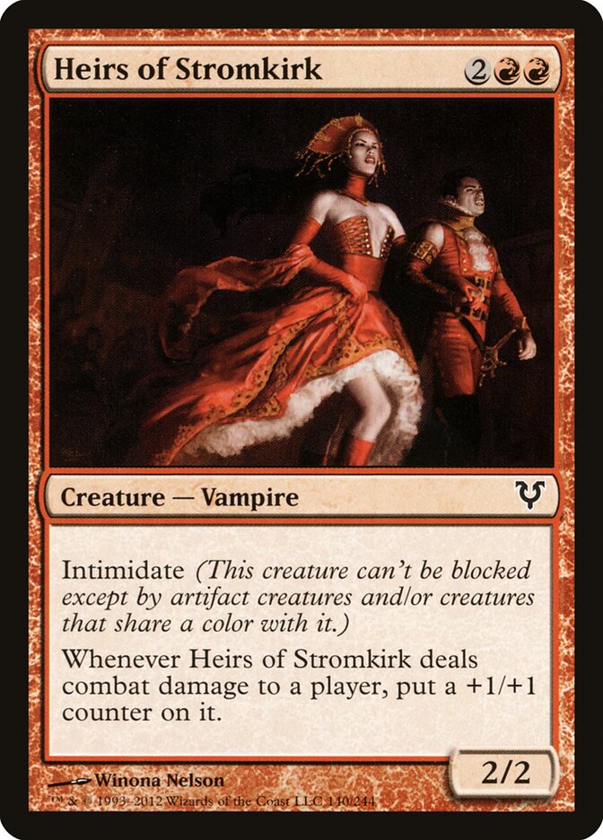 Heirs of Stromkirk card front