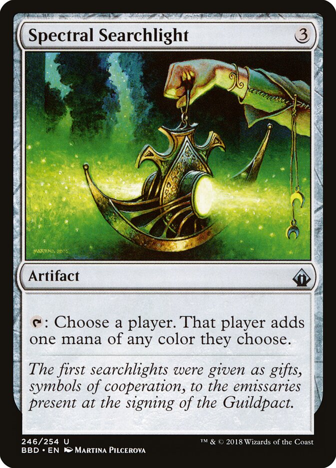 Spectral Searchlight card front