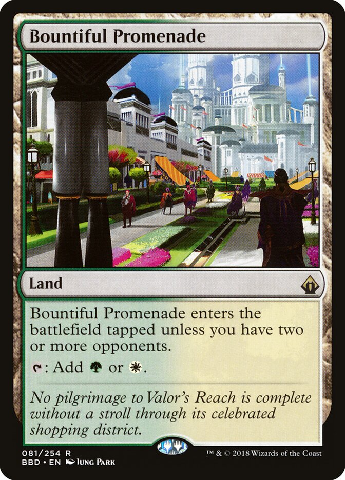 Bountiful Promenade card front