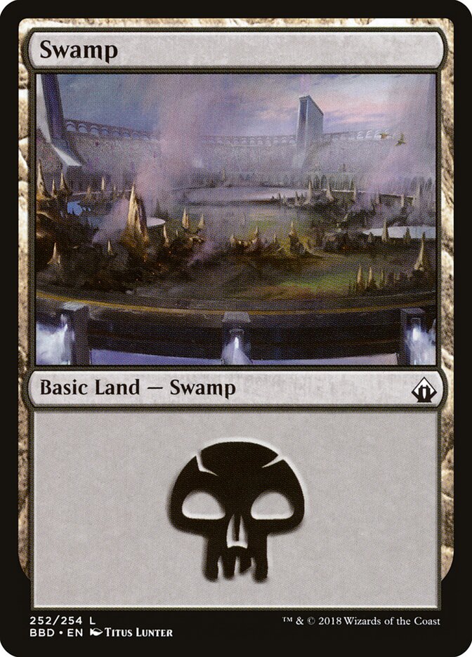 Swamp card front