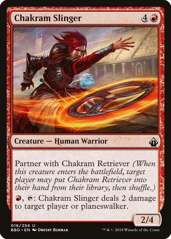 Chakram Slinger card front