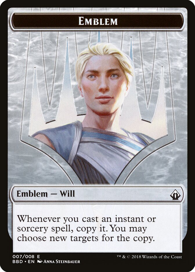 Will Kenrith Emblem card front