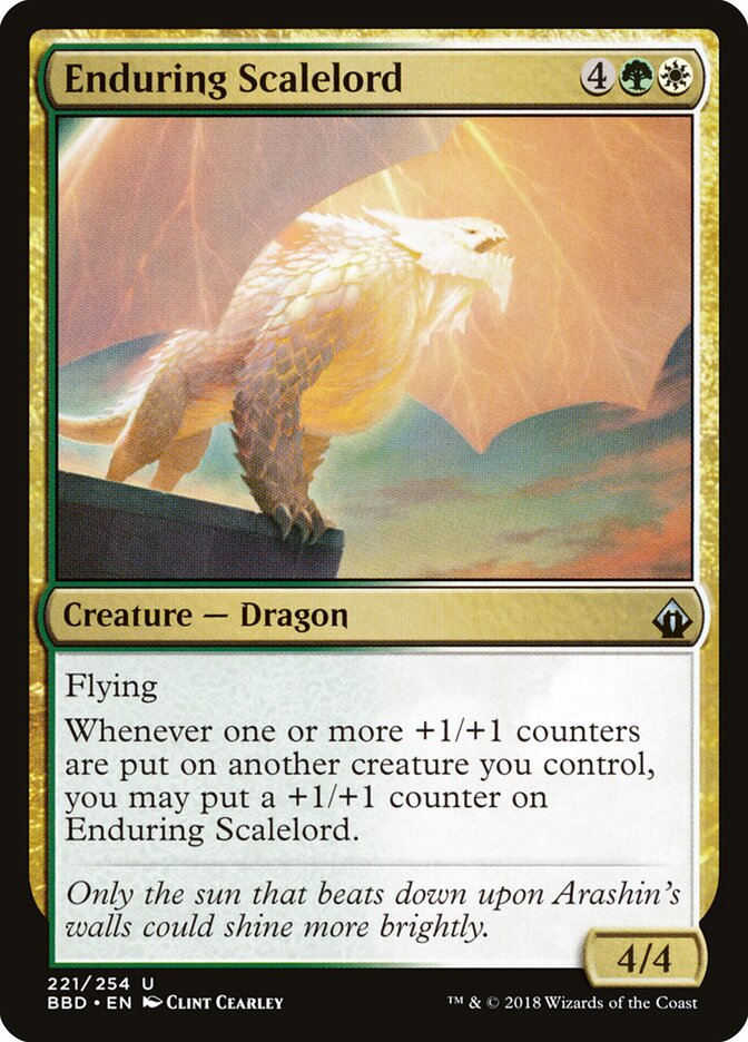 Enduring Scalelord card front
