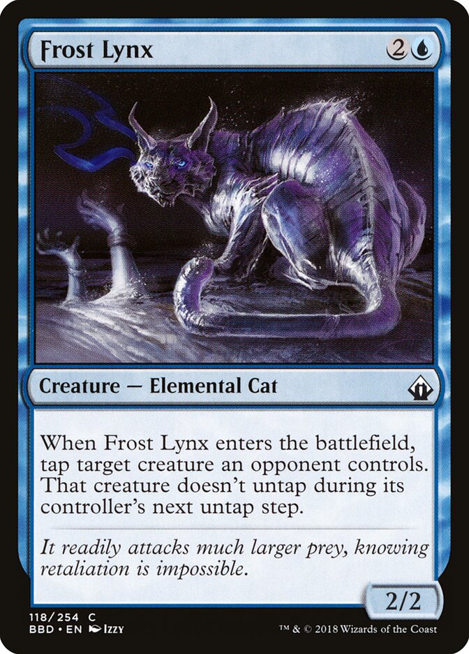 Frost Lynx card front