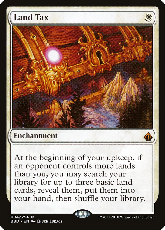Land Tax card front