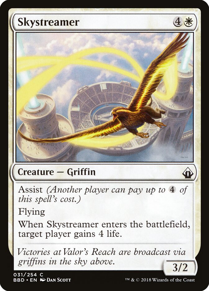 Skystreamer card front