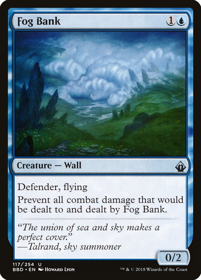 Fog Bank card front